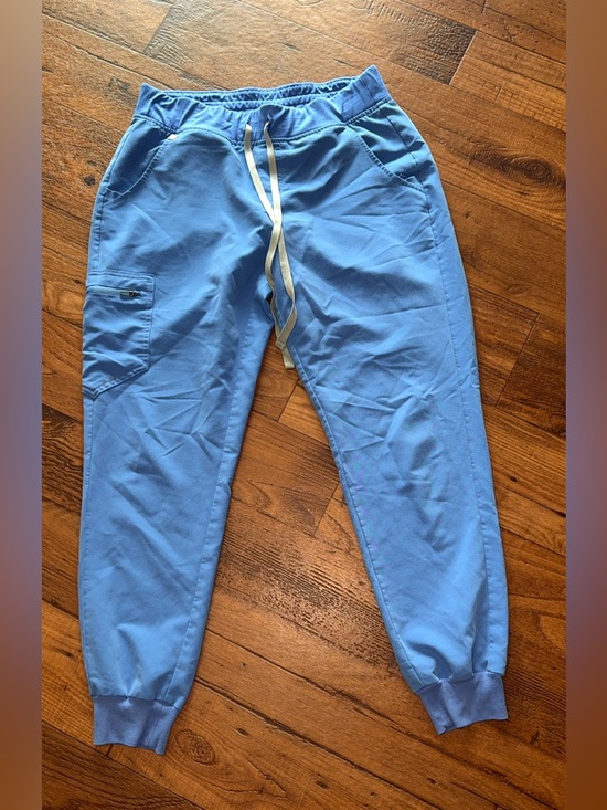 Figs Pants - Like New Pristine FIGS Zamora Jogger Ceil Blue Size Medium PO 2623 Scrub Pants